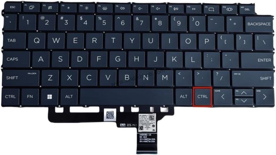 51FEthv71qL._AC_SL1002_.jpg US Keyboard for HP OmniBook Ultra 14-FD 14-FD0000NA 14-FD0047nr 14-FD0013dx 14-FD0004NA Ultra Flip 14-FH -Blue(with Backlight) No AI Key - Image 1