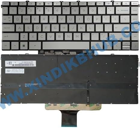 51MKPiveSgL._AC_SX466_ US Backlit Laptop Replacement Keyboard for HP Envy x360 15-ew0013dx 15-ew0023dx 15-ew0797nr with Backlit Silver - Image 1