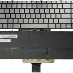 US Backlit Laptop Replacement Keyboard for HP Envy x360 15-EY 15-EY0017CA 15-EY0023DX 15-EY0013DX 15-EW 15-EW0013DX Silver
