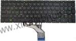 US Backlit Keyboard for HP Pavilion 15-ec 15-ec0001ca 15-ec0003ca 15-ec1003ca 15-ec1008ca Green Backlit - Image 2