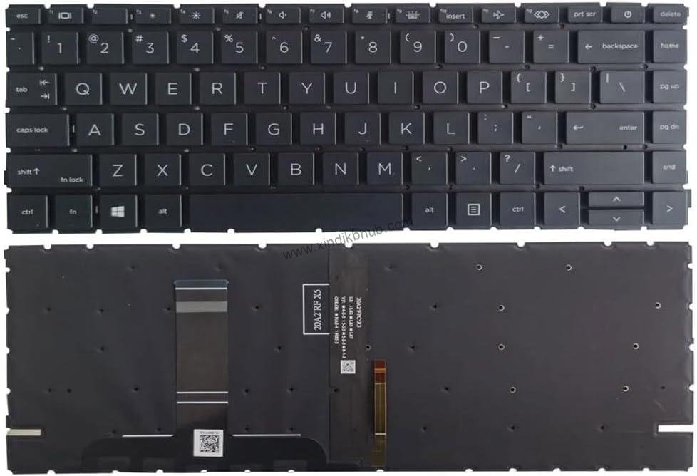 51ve-m4BNdL._AC_SL1000_.jpg US English Backlit Layout Laptop Replacement Keyboard for HP ProBook 440 G8 445 G8 445R G8 HSN-Q27C HSN-Q31C - Image 1