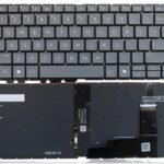 XINDIKBHU US Laptop Replacement Keyboard for HP ProBook 440 G11.445 G11.445R G11.EliteBook 640 G11.645 G11.645R G11 AI- Gray (with Backlit) with AI Key