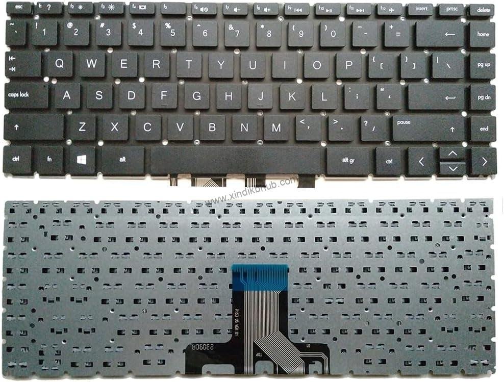 614TJZLmNnL._AC_SL1000_.jpg US Keyboard Keyboard for HP 14-CD 14-CE 14-CF 14-CK 14-CM 14-CC 14-CR 14-DK 14-DG 14-FQ 14-DH 14-CK0001 240/245/246 G7 - Image 1