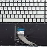 US Backlit Laptop Replacement Keyboard for HP 15-DW 15T-DW000 15-DW0007CA 15-DW0008CA 15-DW0010DS 15-DW0011DS 15-DW0021CL 15-DW0023CL Silver