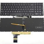 US Backlit Laptop Replacement Keyboard for HP Victus 16-D 16T-D 16-D0010CA 16-D0013DX 16-D0515LA 16-E 16-E0504nw 16-E0097nr 16Z-E (Black)