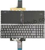 US Backlit Keyboard for HP 15-FD 15-FD0083WM 15-FD0075TG 15-FD0057NG 15-FC 15-FC0039WM 15-FC0013OD 15-FC0655NG Notebook Gray