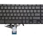 US Backlit Laptop Replacement Keyboard for HP Chromebook 15-DE 15-DE0010NR 15-DE0021CL L54816-001 Gray