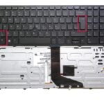 US UI Backlit Laptop Replacement Keyboard for HP ZBOOK 15 G1 ZBOOK 15 G2 ZBOOK 17 G1 ZBOOK 17 G2 Series (with Backlight.with Pointer)-Big Enter Key