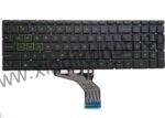 US Replacement Laptop Keyboard for HP GAMING 15-DK0000 15-DK0056WM 15-DK 15-cs 15-da 15-db 15-dw 17-by 17-ca with Backlit. Green - Image 2