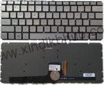 US Backlit Laptop Replacement Keyboard for HP Envy 13-D 13-D000 13-D010CA 13-D010NR 13-D020NR 13-D023CL 13-D040WM 13-D040NR 13-D099NR 13-D100 Silver