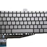 US Backlit Laptop Replacement Keyboard for HP Pavilion Aero 13-BE 13-be0755ng 13-be0227od TPN-W152 Silver