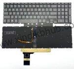 US Backlit Laptop Replacement Keyboard for HP Victus 16-D 16T-D 16-D0010CA 16-D0013DX 16-D0515LA 16-E 16-E0504nw 16-E0097nr 16Z-E (Grey)