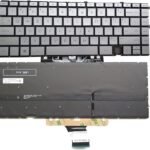 US Backlit Laptop Replacement Keyboard for HP Envy x360 15-ES 15-es1000 15-es0003ca 15-es0008ca 2-in-1 15m-es0000 15T-ES 15M-ES TPN-W149 W150 M45474-001 NSK-XY1BA Silver