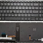 US Backlit Laptop Replacement Keyboard for HP Elitebook 755 G7 850 G7 G8 855 G7 G8 ZBook Firefly 15 G7 15 G8 -with Pointer/Black