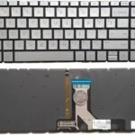 US Keyboard Backlit Keyboard for HP Pavilion 15T-EG 15-EH 15Z-EH 15Z-EH 17-CN 17S-CU 470 G8 TPN-L140 17-CP 17Z-CP TPN-Q245 Silver