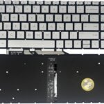 US Notebook Replacement Keyboard for HP Envy 17-CW 17t-CW 17-DA 17-da0013dx 17t-DA TPN-C176 Backlit (Silvery)