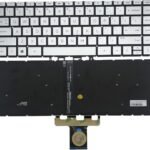 Replacement US Keyboard for Hp 240 G7 245 G7 246 G7 14-cd000 14-ck 14-cm 14-cw 14-ce 14-da 14-cd 14-ma 14-ck 14-dg 14-DK00530D 14-CK0004LA 14-CD0001LA 14-CM0005LA 14M-CD0001DX with Backlight-Silver