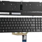 US Backlit Laptop Replacement Keyboard for HP Spectre x360 15-EB 15-EB0043DX 15-EB1043DX15T-EB TPN-Q226 -with Backlight (Gray)