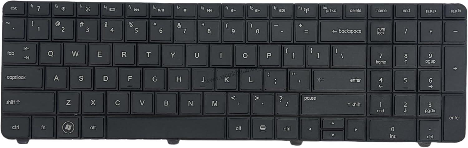 71dF3-jvtDL._AC_SL1500_.jpg XINDIKBHU US Laptop Keyboard for HP Pavilion G72 Presario G72 CQ72 -Black - Image 1