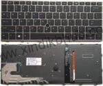 US Backlit Laptop Replacement Keyboard for HP Elitebook 730 G5 735 G5 830 G5 836 G5 G6 Without Pointer