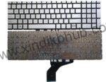 US Laptop Keyboard for HP Pavilion 15-cs 15-da 15-db 15-dw 17-by 17-ca 15-DA 15-DB 15-DX 15-DS 15-CS Q229 C135 C136 15-CX Keyboard without Backlit Silver