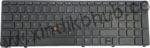 XINDIKBHU US Laptop Keyboard for HP Elitebook 8760W 8770W -with Backlight/Pointer(Black)