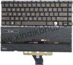 US Backlit Laptop Keyboard for HP Envy X360 13-BA 13T-BA 13-BD 13-AY 13-ba0000 13-bd0000 13t-bd00 13-ay0000 13-ba0025od 13-ba0045cl 13-ba0047wm 13-ba0085nr TPN- C147 C145 (Brown)