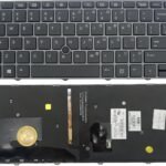 US Replacement Keyboard for HP EliteBook 840 G3 840 G4 848 G3 745 G3 745 G4 with Backlight/Point (with Black Frame)