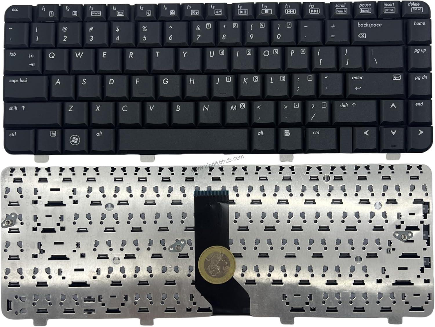 810n0IQBujL._AC_SL1500_.jpg Replacement US Keyboard for HP Compaq Presario CQ40 CQ41 CQ45 486904-001 Layout NO Backlit -Black - Image 1