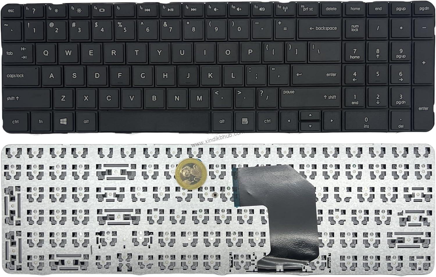 812h-m6Al6L._AC_SL1500_.jpg XINDIKBHU US Laptop Keyboard for HP Pavilion G7-1000 G7-1100 G7-1200 G7 G7T R18 G7-1001 G7-1222 -Black - Image 1