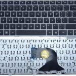 Replacement US Keyboard for HP ProBook 4440S 4441S 4445S 4446S Layout Black with Silver Frame -NO Backlit