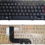 Teclado de portátil para DELL For Inspiron 13Z 5323 14Z 5423 For Vostro 3360 Sin retroiluminación Diseño en español -Negro