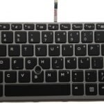 US Backlit Pointer Replacement Laptop Keyboard for HP EliteBook 745 G5 745 G6 840 G5 846 G5 840 G6 846 G6.ZBook 14u G5.14u G6