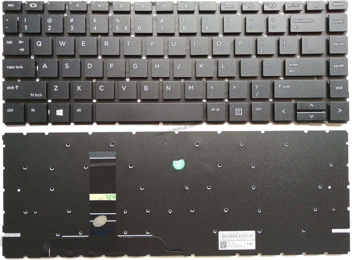 91RQW0yRl6L._AC_SL1500_.jpg US Laptop Keyboard for HP ProBook 450 G8 455 G8 650 G8 No Frame M05033-031 HPM20A56GBJ920 X8QC HPM20A5 AEX8QE03010 - Image 1