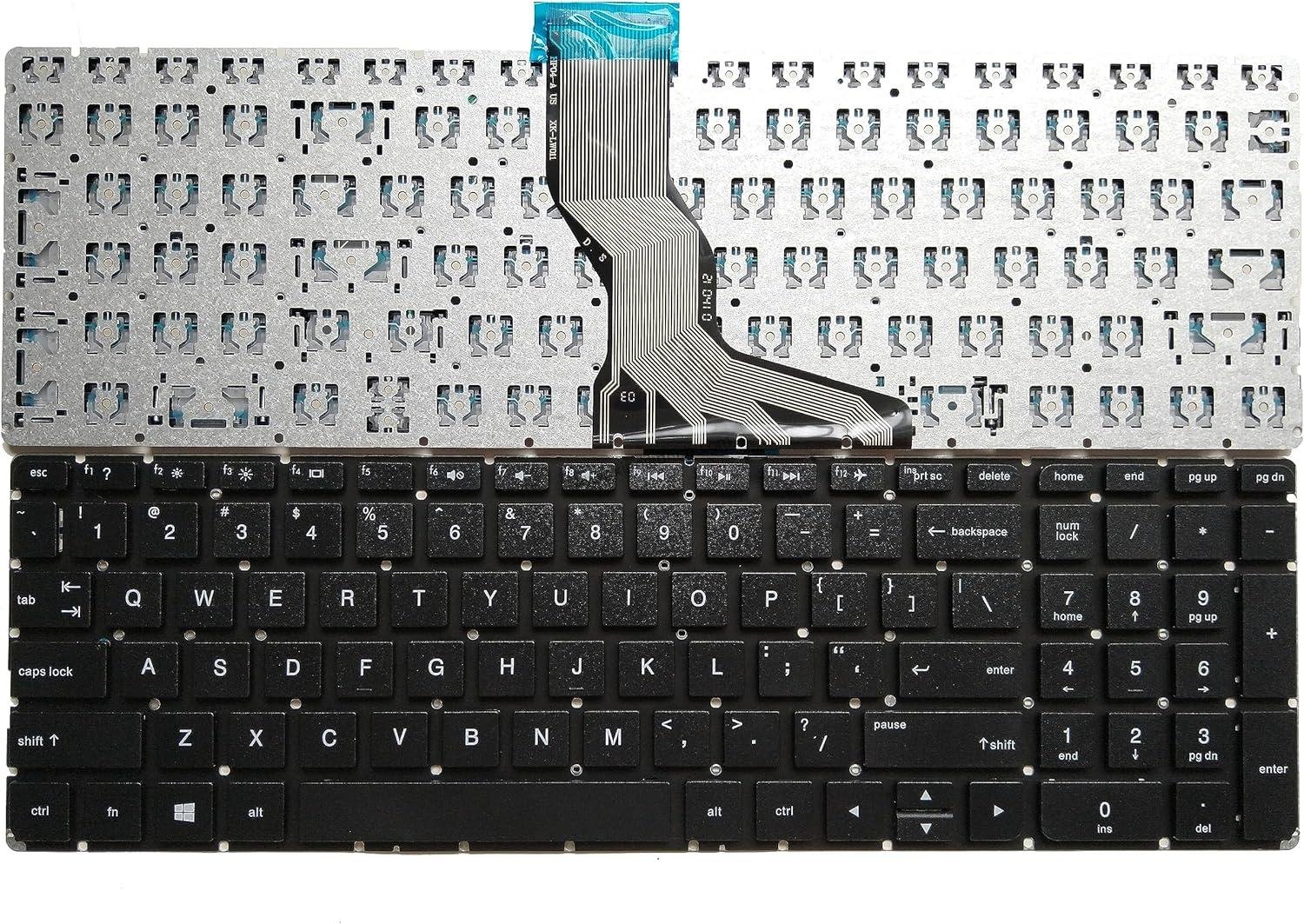 91w-XBH-vQL._AC_SL1500_.jpg US Layout No Backlight Laptop Replacement Keyboard for HP Pavilion 15-AB 15-AB000 15-AB100 15-AB200 15-AB500 - Image 1