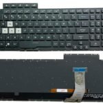 XINDIKBHUB US RGB Backlit Laptop Keyboard for ASUS ROG Strix G17 G731 G731G G731GV G731GT G731GU G712LU G712LV G712LW G712