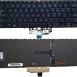 XINDIKBHUB US Backlit Laptop Replacement Keyboard for Asus ZenBook 14 UX434 UX434F UX434FA UX434FL UX434FLC Blue