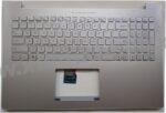 Replacement Keyboard for Asus Notebook N501VW with Palmrest Upper with Speaker Backlit US Layout Silver - Image 2