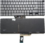 XINDIKBHUB US Backlit Laptop Replacement Keyboard for Asus Vivobook Pro M6500R M6500Q M6500XV K6500Z M3500 M3500Q M3500QC D3500 M3500QA X3500 X3500PA Silver