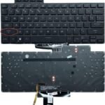 XINDIKBHUB US RGB Backlit Laptop Keyboard for ASUS ROG Flow X16 GV601RM GV601RM-M5100W GV601RW-M5049W GV601VI 2022 Notebook