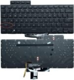 XINDIKBHUB US RGB Backlit Laptop Keyboard for ASUS ROG Flow X16 GV601RM GV601RM-M5100W GV601RW-M5049W GV601VI 2022 Notebook