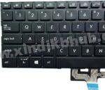 XINDIKBHUB US Backlit Laptop Replacement Keyboard for Asus ZenBook 14 UX433F UX433FA UX433FC UX433FN UX433FL UX433FQ UX433FAC UX4300 UX4300F Black - Image 4
