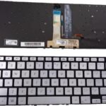 XINDIKBHUB US Backlit Laptop Replacement Keyboard for Asus VivoBook S432FA S432FL X432FA X432FL K432FA K432F with Backlit Silver