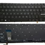 XINDIKBHUB US Backlit Keyboard for ASUS VivoBook 14 X1404 X1404ZA X1404VA Without Frame Black US with Backlit