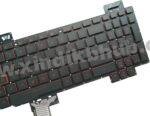 XINDIKBHUB US Replacement Laptop Keyboard for Asus TUF Gaming FX504G FX504GD FX504GE FX80 FX504 FX80G Red Backlit - Image 3