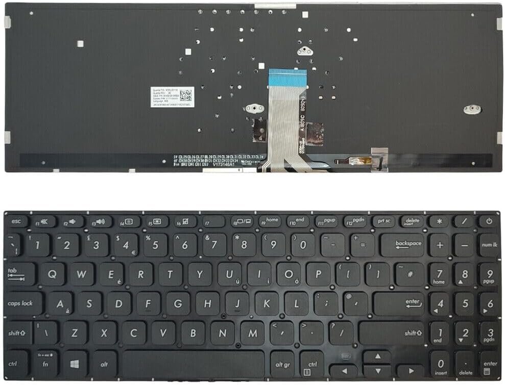 61dDGpTlIL._AC_SL1000_.jpg XINDIKBHUB US Backlit Keyboard for Asus Vivobook S15 X530 X530FA X530UN S530UA S530UN S530FA S5300F S5300FN K530FA K530F V5000FL Y5100UB Y5100UN - Image 1