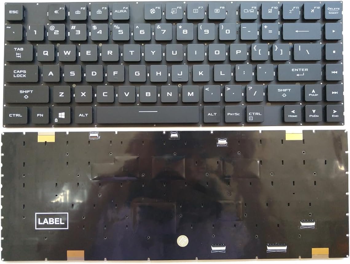 61mg4-X0jLL._AC_SL1200_.jpg XINDIKBHUB US RGB Backlit Laptop Replacement Keyboard for Asus ROG Strix Scar G533 G533Z G533ZS G533ZM G533ZX G533Q G533QS SN5012B Keyboard with Mechanical Button - Image 1