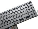 XINDIKBHUB US Backlit Laptop Replacement Keyboard for Asus Vivobook Pro M6500R M6500Q M6500XV K6500Z M3500 M3500Q M3500QC D3500 M3500QA X3500 X3500PA Silver - Image 3