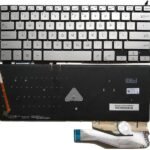 XINDIKBHUB US Backlit Keyboard Keyboard for ASUS Q405U Q405UA with Backlit Silver