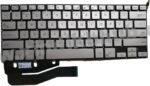 XINDIKBHUB US Backlit Keyboard Keyboard for ASUS Q405U Q405UA with Backlit Silver - Image 3